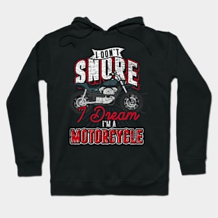 Motorbike Biking Motorcycle Lover Funny Biker Hoodie